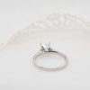 The Estella Ring | Lab Diamond Princess Shoulder Set Engagement