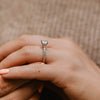 The Estella Ring | Lab Diamond Princess Shoulder Set Engagement