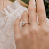 The Gabriella Ring | Cushion Lab Diamond Tulip Engagement Solitaire