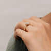 The Hala Ring | Lab Diamond Pear Cut Engagement Halo