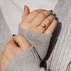 The Kerry Ring | Lab Diamond Compass Set Engagement