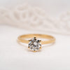 The Marabelle Ring | Round Lab Diamond Six Claw Engagement Solitaire