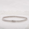 The Abigail Bracelet  | 7.0ct Moissanite Marquise Cut Pavé Statement 925 Sterling Silver