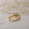 The Maya Ring | Emerald & Round Lab Diamond Engagement Trilogy