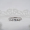 The Nicola Ring | Round Lab Diamond Half Set Graduating Eternity
