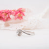 The Sierra Ring | Lab Diamond Shoulder Set Statement Engagement Halo