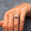 The Evelyn Ring | Lab Diamond Emerald & Trapezoid Cut Engagement Trilogy