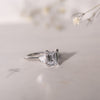 The Evelyn Ring | Lab Diamond Emerald & Trapezoid Cut Engagement Trilogy