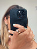 The Dillon Ring | Emerald Lab Diamond Statement Signet Solitaire | Engagement