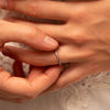 The Farah Wedding Ring | Matching Wedding Band Bridal Set