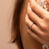 The Farah Wedding Ring | Matching Wedding Band Bridal Set