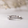The Frankie Ring | Round Cut Lab Diamond Classic Slim Engagement Solitaire