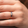 The Georgia Ring | Lab Diamond Round & Pear Graduated Engagement Trilogy
