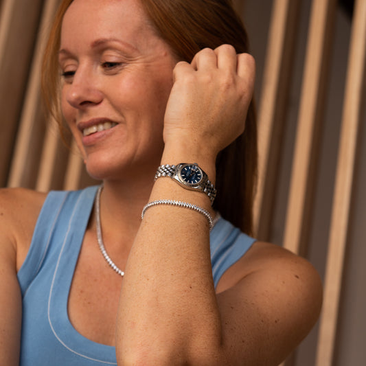 The Juni | 7.0ct Diamond Tennis Bracelet