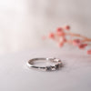 The Juno Ring | Lab Diamond Modern Baguette Dainty Band