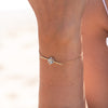 The Karensa Bracelet | VS1 D-E Lab Diamonds. Ethical Gemstone. 100% Recycled 9k Gold Halo