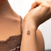 The Karensa Pendant | VS1 D-E Lab Diamonds. Ethical Gemstone. 100% Recycled 9k Gold Halo