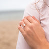 The Kerry Ring | Lab Diamond Compass Set Engagement