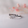 The Kira Ring | Lab Diamond Shaped Tiara Stacking Band