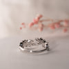The Kyomi Ring | Lab Diamond Floral Vine Open Shank Band