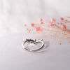 The Lainey Ring | Lab Diamond Chevron Stacking Band