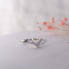The Lainey Ring | Lab Diamond Chevron Stacking Band