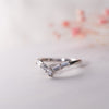 The Lainey Ring | Lab Diamond Chevron Stacking Band