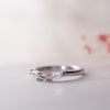 The Lucia Ring | Lab Diamond Art Deco Curve Band