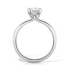 The India Ring | Emerald Cut Lab Diamond Dainty Engagement Solitaire
