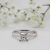 The Paris Ring | Princess Lab Diamond Modern Engagement Solitaire
