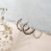 The Merouda Earrings | VS1 D-E Lab Diamonds. 100% Recycled 9k Gold Huggies