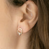 The Merryn Earrings | VS1 D-E Lab Diamonds. 100% Recycled 9k Gold Tiara