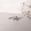 The Millie Ring | Lab Diamond Oval & Half Moon Cut Engagement Trilogy