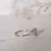 The Miranda Ring | Lab Diamond Round Brilliant & Shield Cut Engagement Trilogy