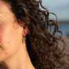 The Morvoren Earrings | VS1 D-E Lab Diamonds. Ethical Gemstones. 100% Recycled 9k Gold Huggies