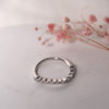 The Neri Ring | Lab Diamond Wave Shaped Band