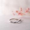 The Neri Ring | Lab Diamond Wave Shaped Band