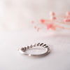 The Neri Ring | Lab Diamond Wave Shaped Band