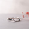 The Nora Ring | Lab Diamond Custom Shaped Pavé Band