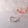 The Nora Ring | Lab Diamond Custom Shaped Pavé Band