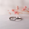 The Nora Ring | Lab Diamond Custom Shaped Pavé Band