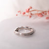 The Nuria Ring | Lab Diamond Rope Twist Band