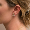 The Odessa Earrings | Lab Diamond Ear Jackets 9k Yellow Gold