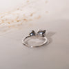 The Oriana Ring | Oval & Emerald Cut Lab Diamond Toi Et Moi Engagement