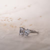 The Oriana Ring | Oval & Emerald Cut Lab Diamond Toi Et Moi Engagement