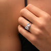 The Oriana Ring | Oval & Emerald Cut Lab Diamond Toi Et Moi Engagement