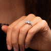 The Oriana Ring | Oval & Emerald Cut Lab Diamond Toi Et Moi Engagement