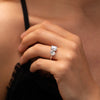 The Oriana Ring | Oval & Emerald Cut Lab Diamond Toi Et Moi Engagement