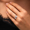 The Oriana Ring | Oval & Emerald Cut Lab Diamond Toi Et Moi Engagement