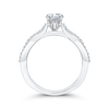 The Katie Ring | Lab Diamond Round Rope Shank Engagement